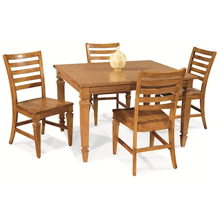 5-Piece Laminate Top Dining Table Set